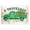 Stupell Industries Truckload Of Luck St Patrick's Day Farmhouse Canvas Wall Art